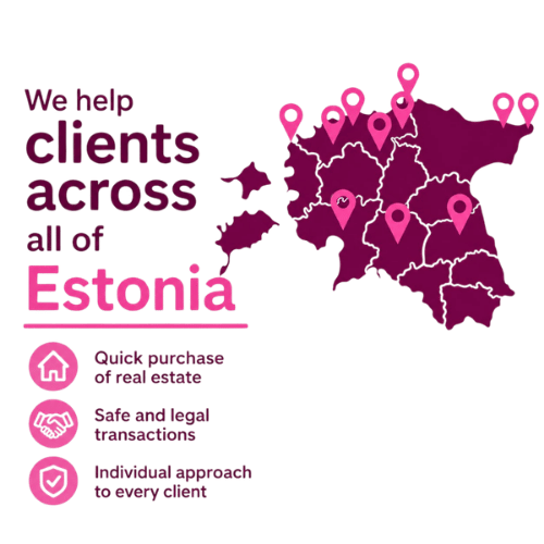 Properties across Estonia: Tallinn, Tartu, Pärnu, Viljandi, Narva and Jõhvi